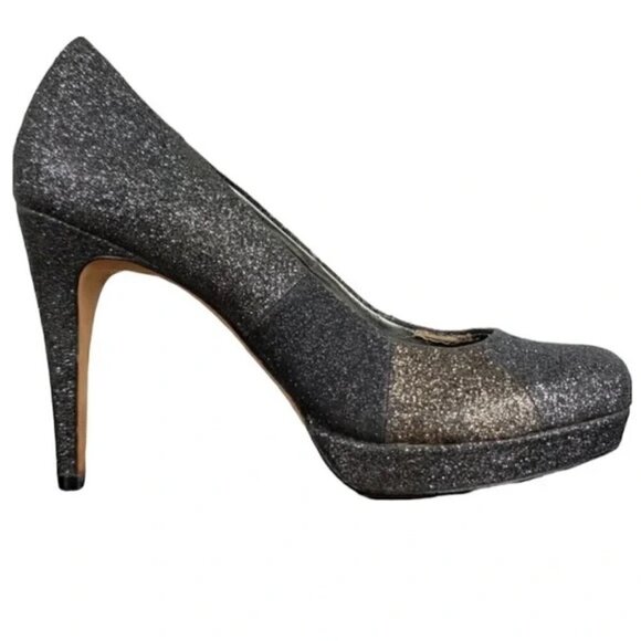 Antonio Melani Multi-Color Metallic Glitter Sparkle Pumps Women's size 8.5M - Picture 1 of 10